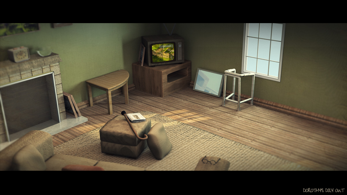 3D Room Design at University Of Plymouth, Devon