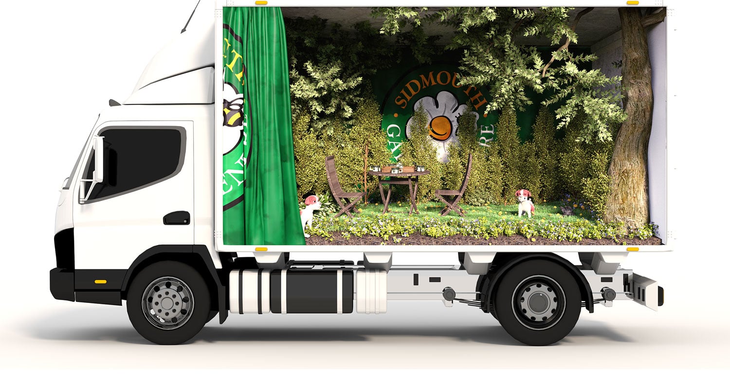 3D Vehicle Wrap Graphic for Sign Vision in Sidmouth, Devon, part 2 of 3