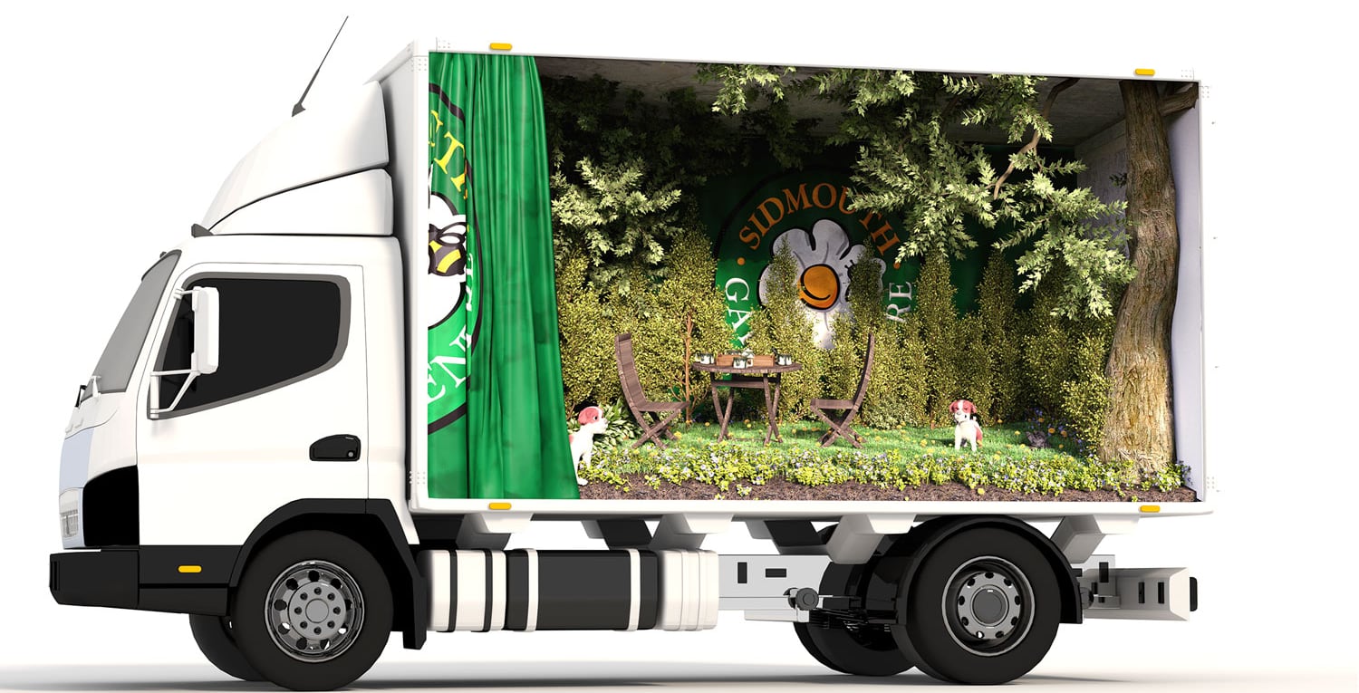 3D Vehicle Wrap Graphic for Sign Vision in Sidmouth, Devon, part 3 of 3