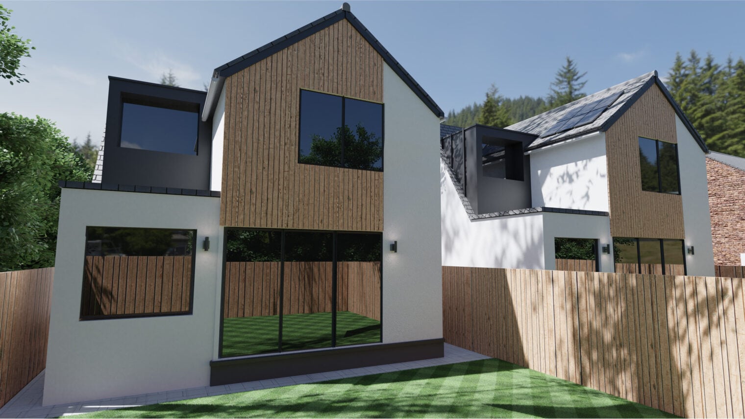 3D Visuals Of New Housing Developments in Bude, Cornwall, part 3 of 3