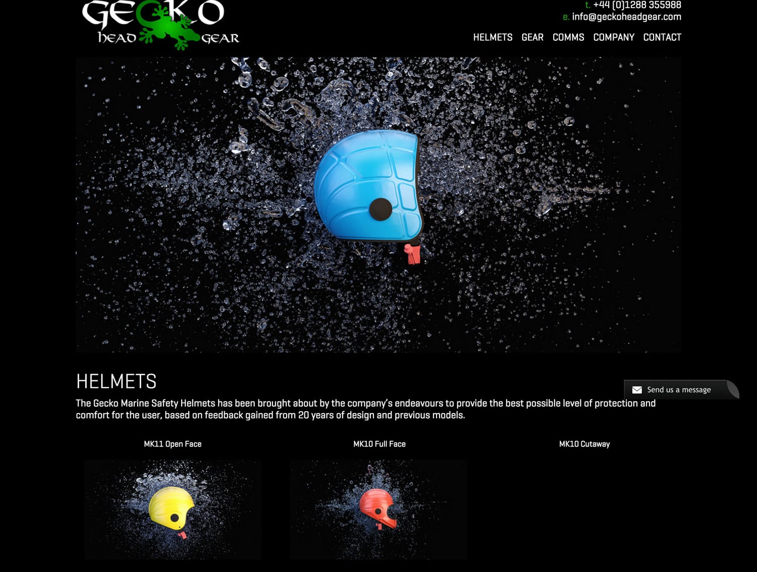 3D Water Simulations and Website Design for Gecko, part 1 of 3