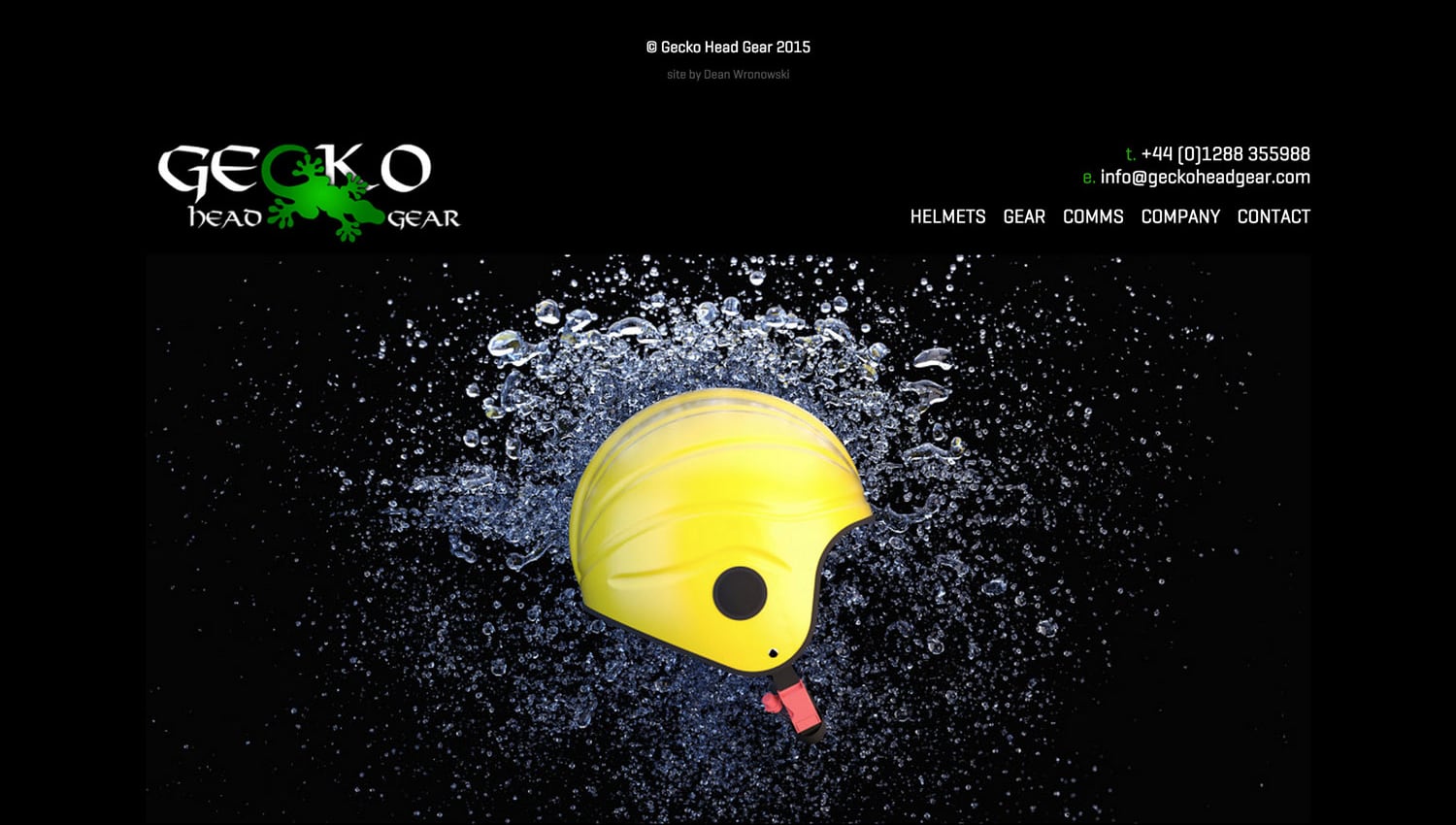 3D Water Simulations and Website Design for Gecko, part 2 of 3