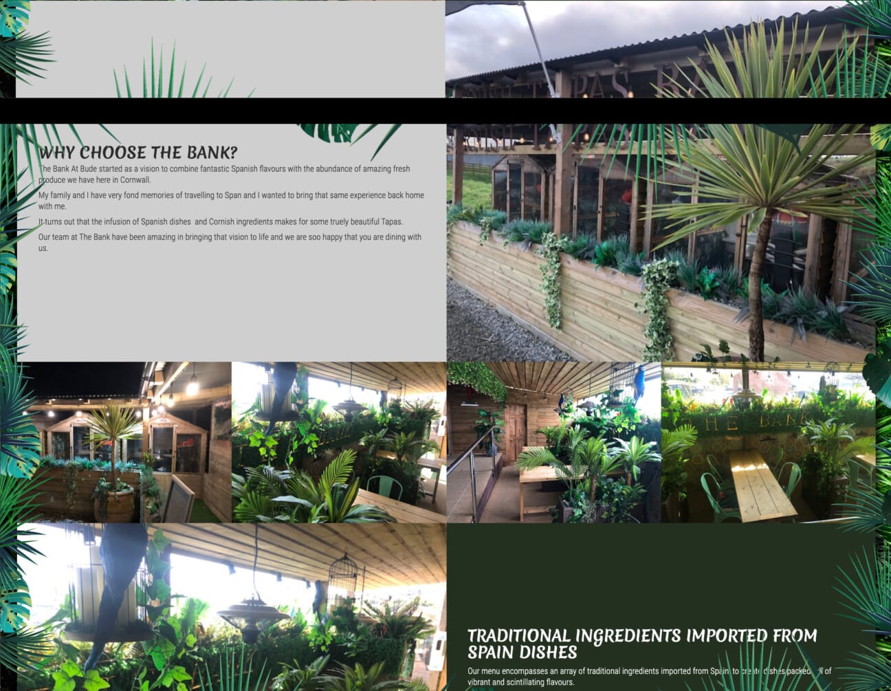 Animated Jungle/Forestry Website for The Bank at Bude, part 4 of 4
