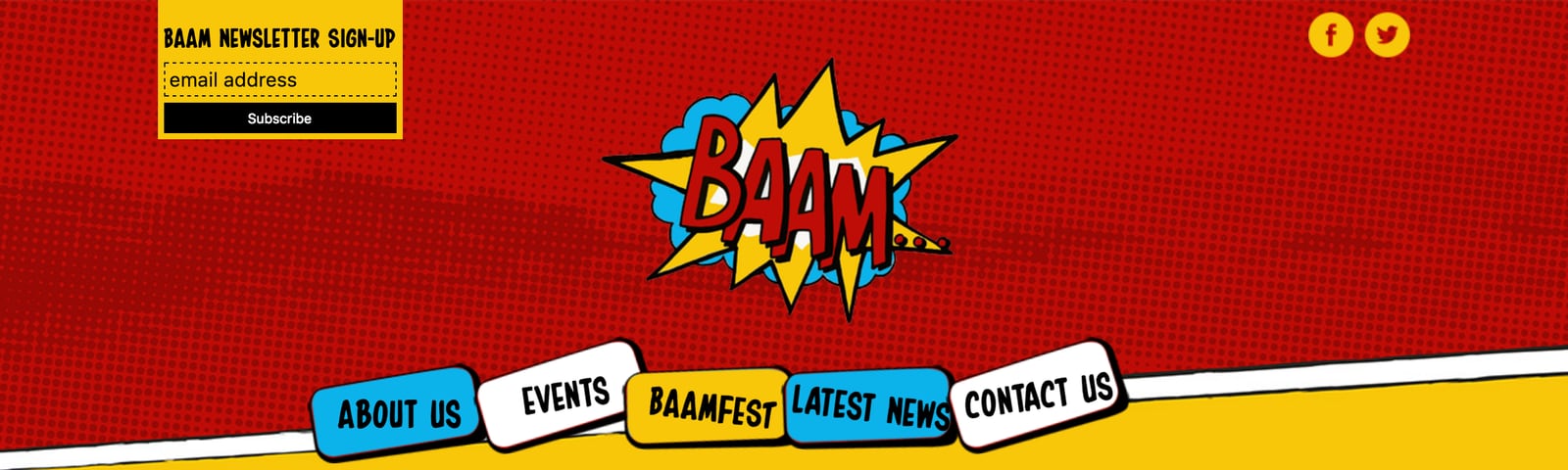 BAAMFest Illustration and Website Design in Bude, Cornwall, part 1 of 3