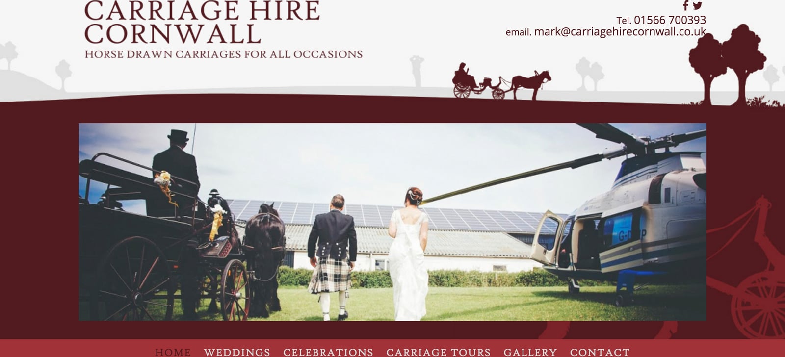 Bespoke Booking System & Website for Cornwall Carriages, part 1 of 3