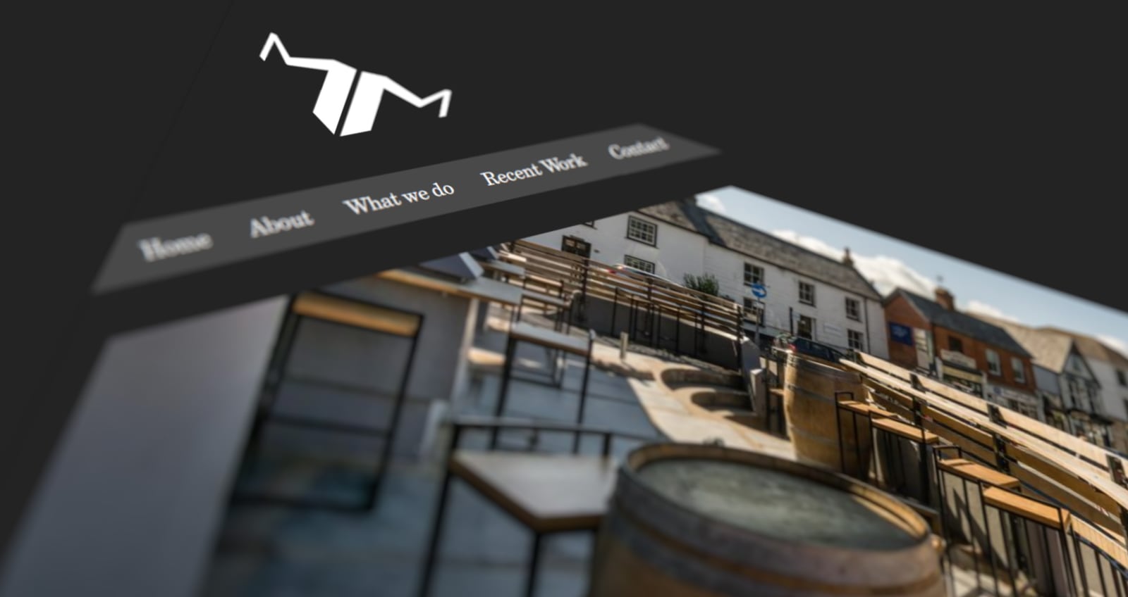 Bude Website Design for Max Marshall: Handmade Furniture Designer, part 1 of 2