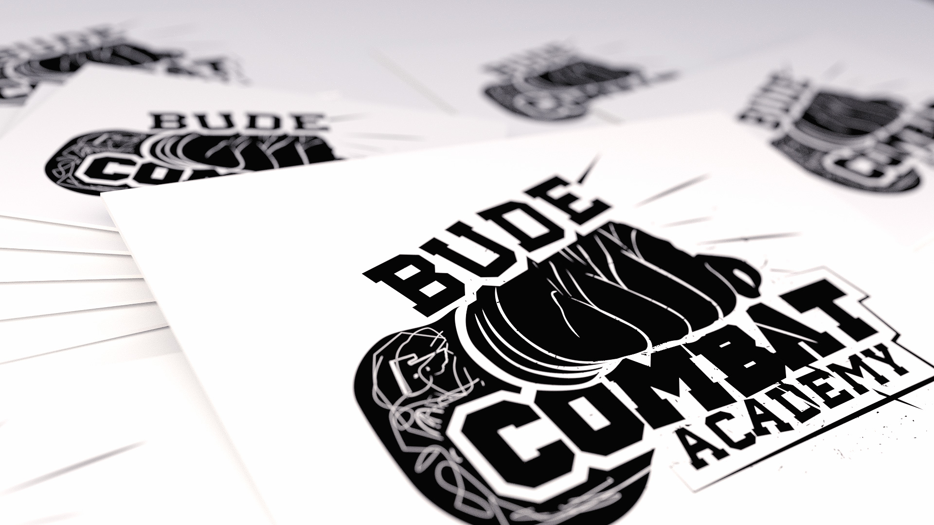 Logo Design for Bude Combat Academy