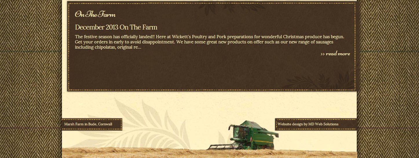 Poultry and Pork ECommerce Website Design Cornwall, part 3 of 3