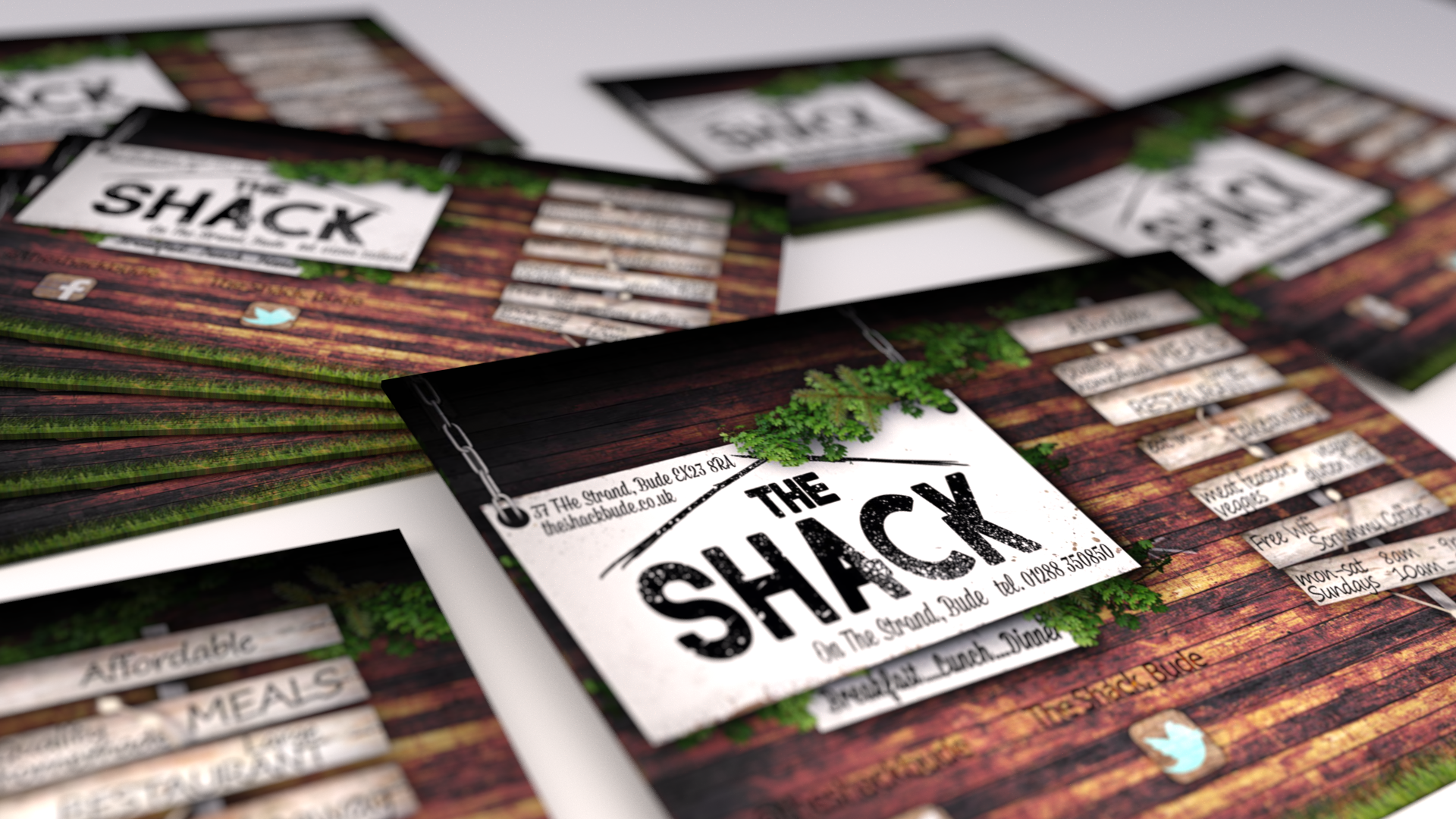 Restaurant Designs for The Shack in Bude, Cornwall