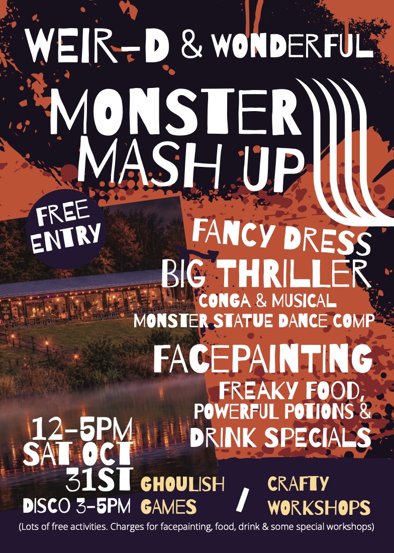 Monster Mash Up Halloween event poster